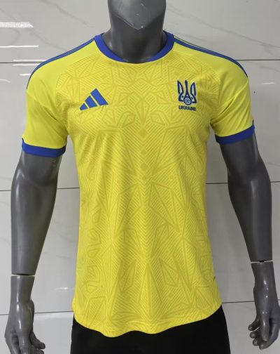 2026 Player Version Ukraine Home Football Shirt 1:1 Thai Quality