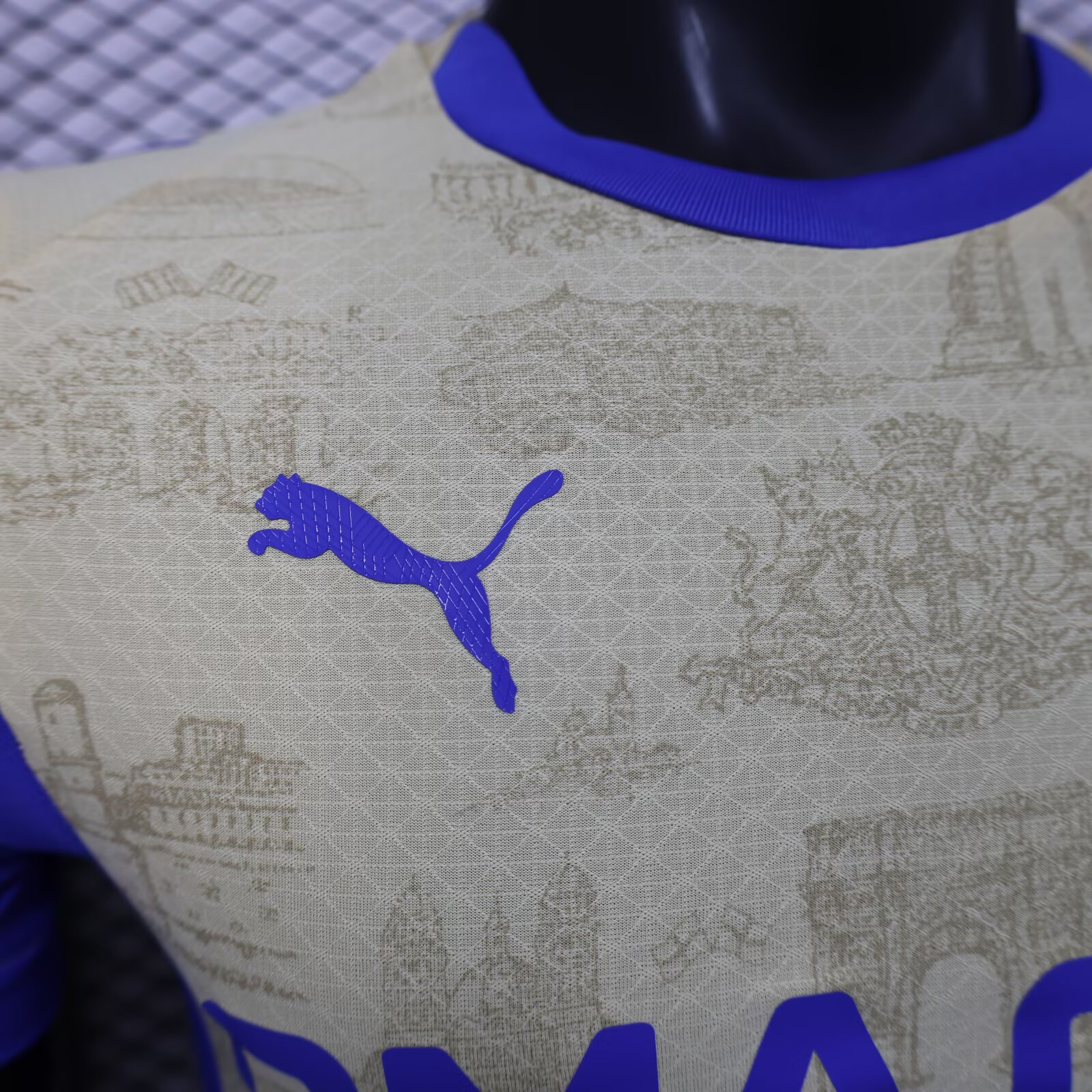 2025/2026 Player Version Olympique Marseille Fourth Away Football Shirt 1:1 Thai Quality - Image 4