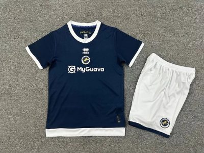 2025/2026 Millwall Home Football Shirt Kids Size 1:1 Thai Quality