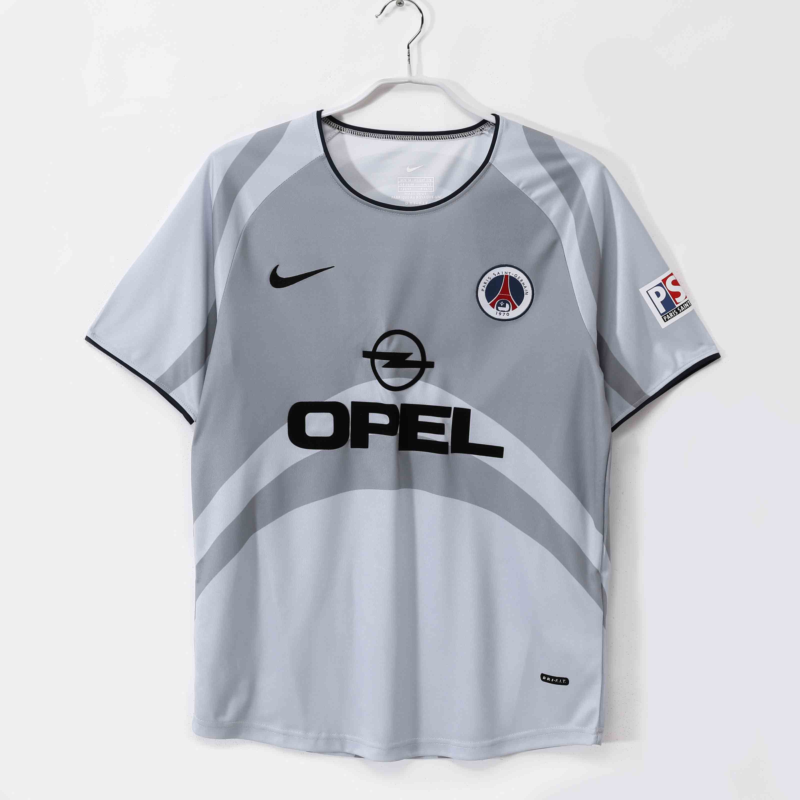 2001/2002 Retro Paris Saint-Germain Away Football Shirt 1:1 Thai Quality