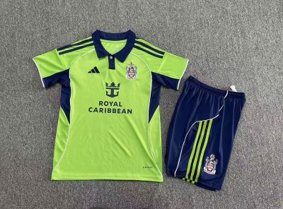 2025/2026 Fulham Away Football Shirt Kids Size 1:1 Thai Quality