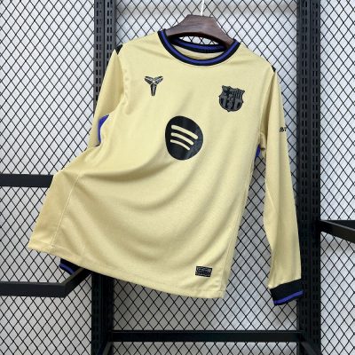 2025/2026 Long sleeves Barcelona Away Football Shirt 1:1 Thai Quality