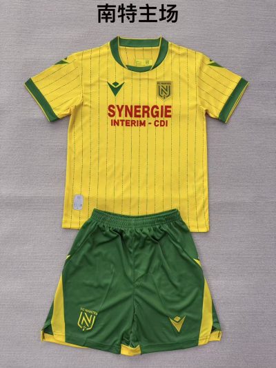 2025/2026 FC Nantes Away Kids Size 1:1 Thai Quality