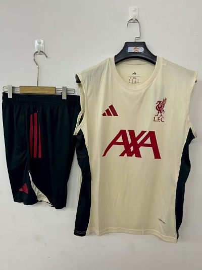 2025/2026 Liverpool Vest Training suit Football Shirt 1:1 Thai Quality