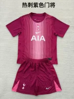 2025/2026 Tottenham Hotspur Goalkeeper Football Shirt Kids Size 1:1 Thai Quality