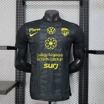 2025/2026 Player Version AL-ITTIHAD JEDDAH Black Football Shirt 1:1 Thai Quality
