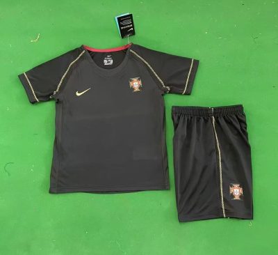 2006 Portugal Away Football Shirt Kids Size 1:1 Thai Quality