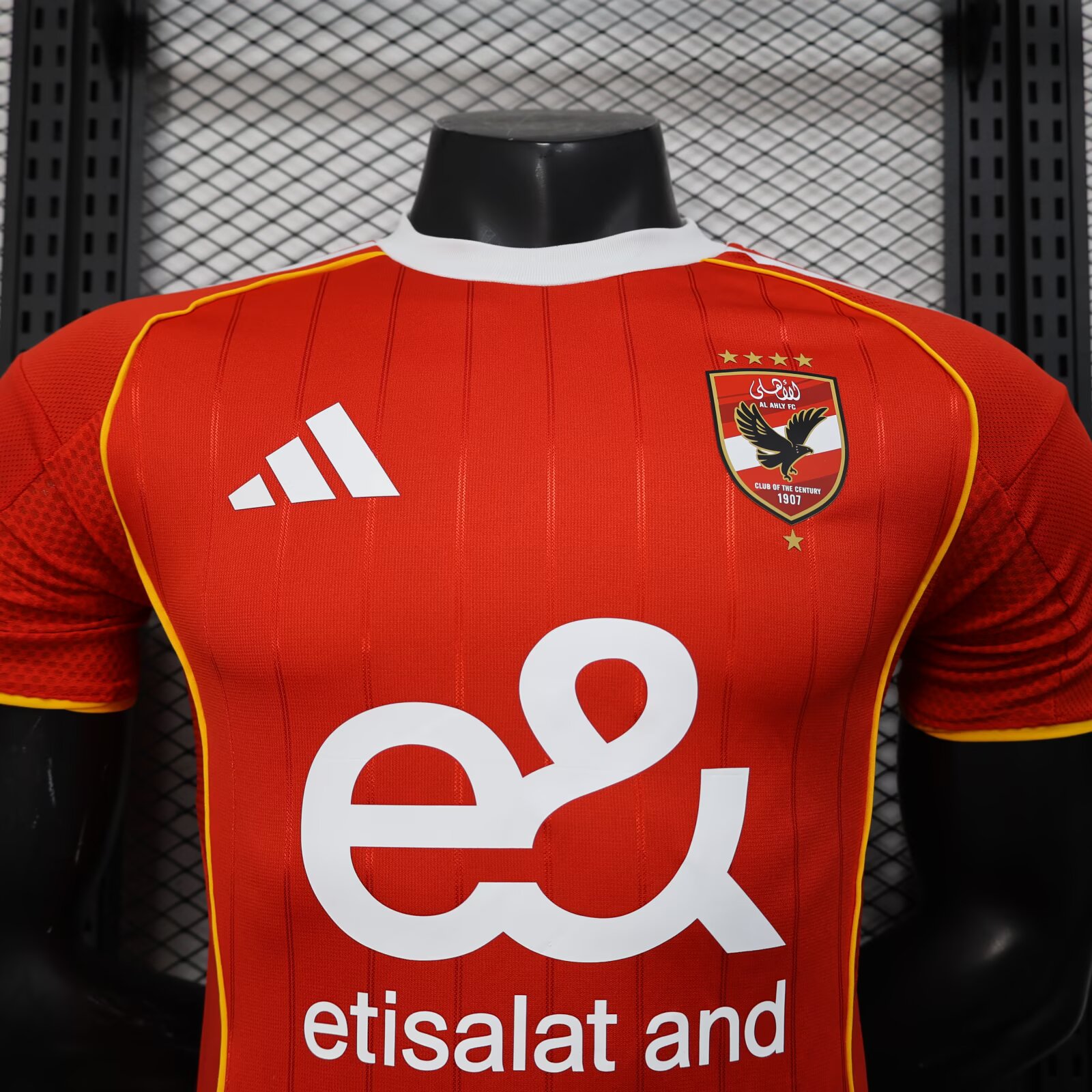 2025/2026 Player Version Al Ahly SC Home Football Shirt 1:1 Thai Quality - Image 3