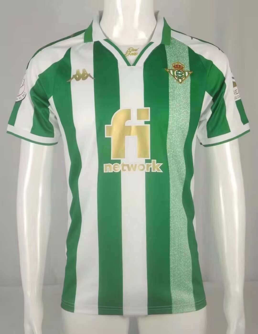 2021/2022 Retro Real Betis Home Football Shirt 1:1 Thai Quality
