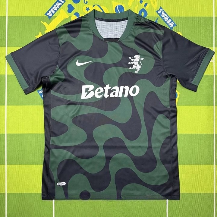 ebf7ea1e67ac0705053c5c82e9ab2de0 2025/2026 Sporting CP Third Away Football Shirt 1:1 Thai Quality