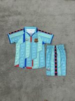 1996/1997 Barcelona Away Kids Football Shirt 1:1 Thai Quality