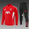 2025/2026 Liverpool Half-Pull Training Suit Football Shirt 1:1 Thai Quality Set