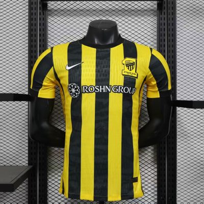 2025/2026 Player Version AL-ITTIHAD JEDDAH Home Football Shirt 1:1 Thai Quality