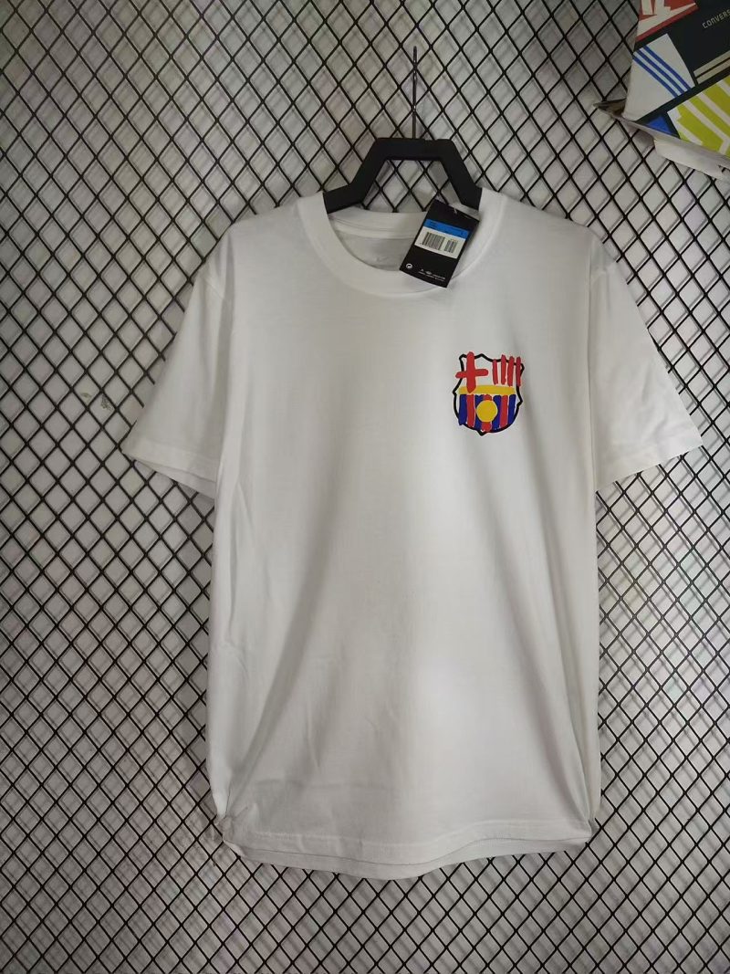 ee54214a1beb16116ab5ed3ceba30533 2025/26 Barcelona White Shirt 1:1 Thai Quality