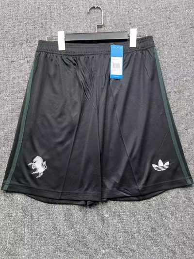 2025/2026 Juventus Third Away Black Shorts 1:1 Thai Quality