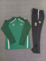 2025/2026 Real Betis Half-Pull Training Suit  Kids Football Shirt 1:1 Thai Quality Set