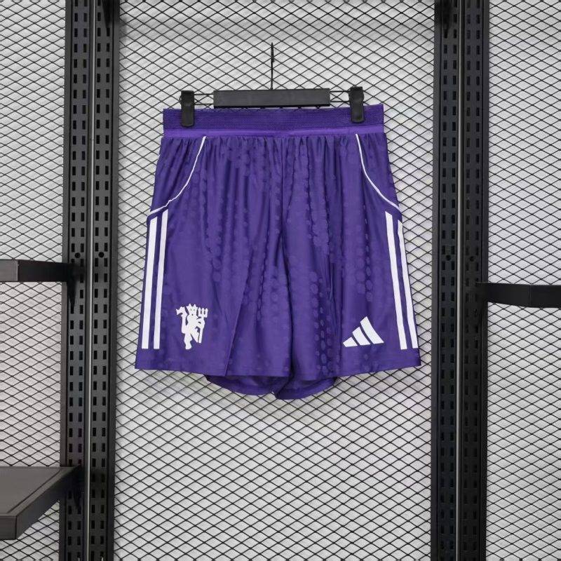 ef70178d1e4fee1f2d24627edf437df1 2025/2026 Player Version Manchester United Shorts 1:1 Thai Quality
