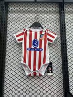 2025/2026 Atletico Madrid Home Football Shirt Baby Size 1:1 Thai Quality