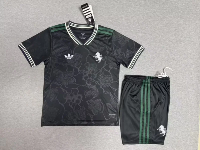 f4dd49d87511e2f9b6865918b9ecb1e0 2025/2026 Juventus Third Away Football Shirt Kids Size 1:1 Thai Quality