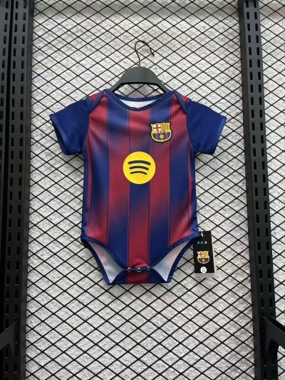 2025/2026 Barcelona Home Football Shirt Baby Size 1:1 Thai Quality