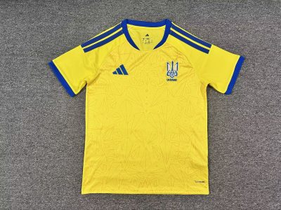 2026 Ukraine Home Football Shirt 1:1 Thai Quality