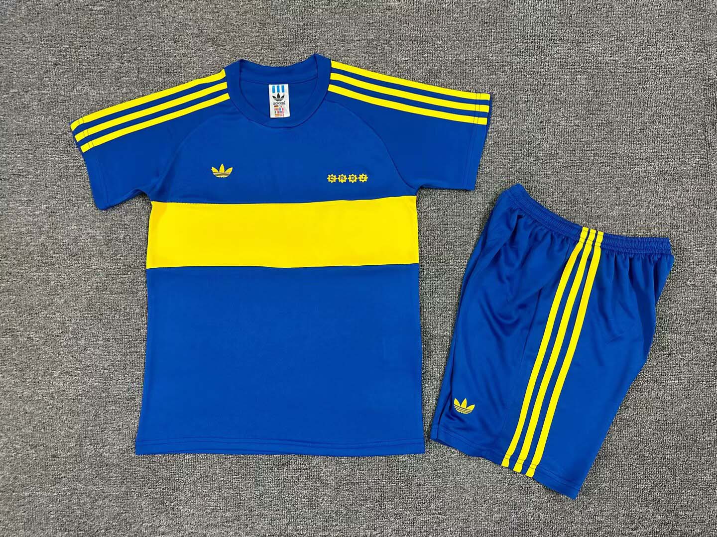 1981 Retro Boca Juniors Home Football Shirt Kids Size 1:1 Thai Quality