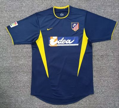 2002/2003 Atletico Madrid Away Football Shirt 1:1 Thai Quality