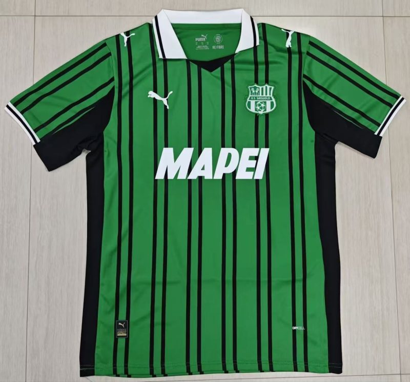 2025/2026 Sassolo Home Football Shirt 1:1 Thai Quality