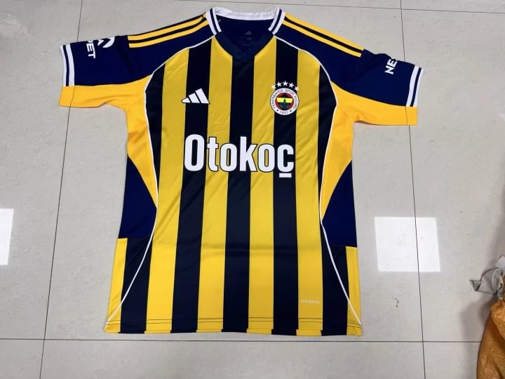 fcc68a7ec8796d86b35e2b14bee52bcf 2025/2026 Fenerbahce Home Football Shirt 1:1 Thai Quality