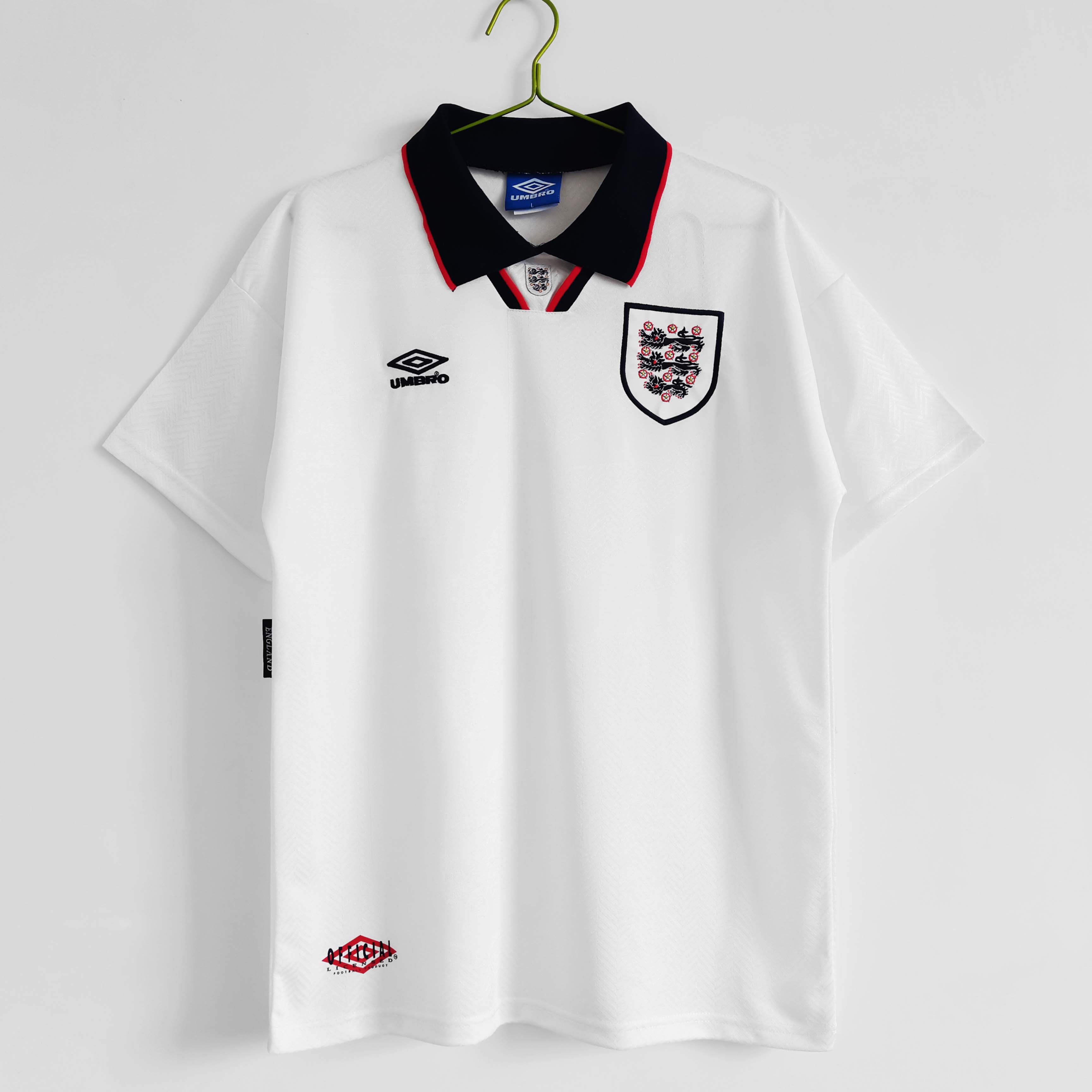 1994/1995 Retro England Home Football Shirt 1:1 Thai Quality
