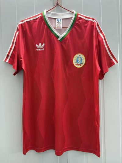 1986 Bulgaria Away Football Shirt 1:1 Thai Quality