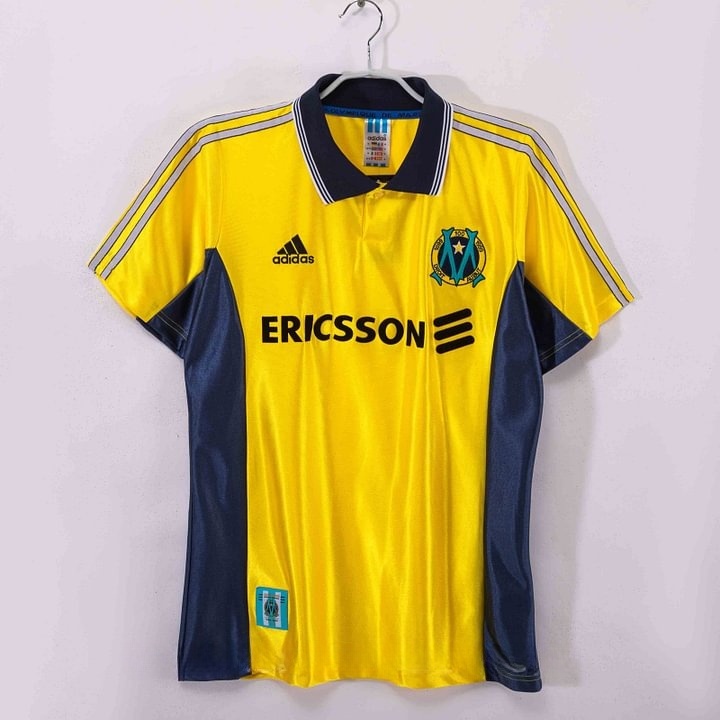 fee3044cfc1c6a62518a4073e84cbf54 1998/1999 Retro Olympique Marseille Third Away Football Shirt 1:1 Thai Quality
