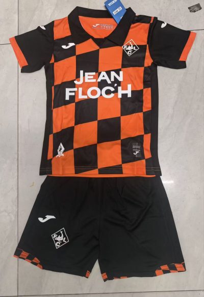 2025/2026 FC Lorient Home Football Shirt Kids Size 1:1 Thai Quality