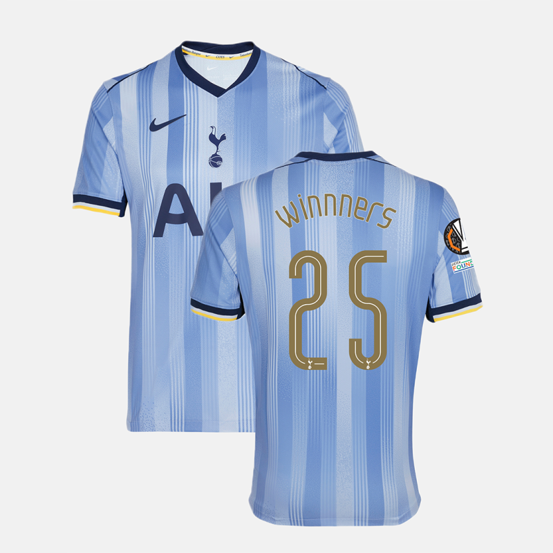 ff5594a2ec5f12e30553cbedd82b14a1 2024/2025 Europa League Winners Tottenham Hotspur Away Shirt 1:1 Thai quality