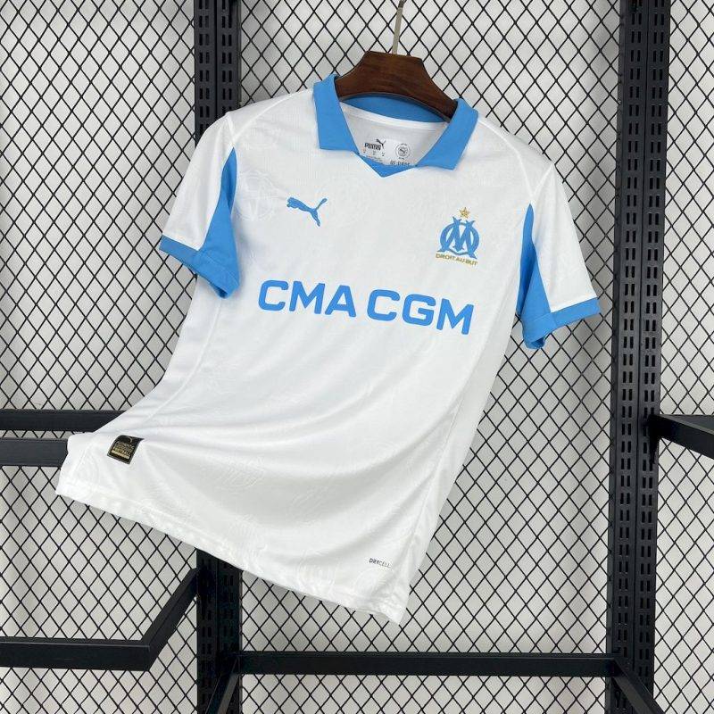fff990c64017aee560a322c2ae54411b 2025/2026 Olympique Marseille Home Football Shirt 1:1 Thai Quality