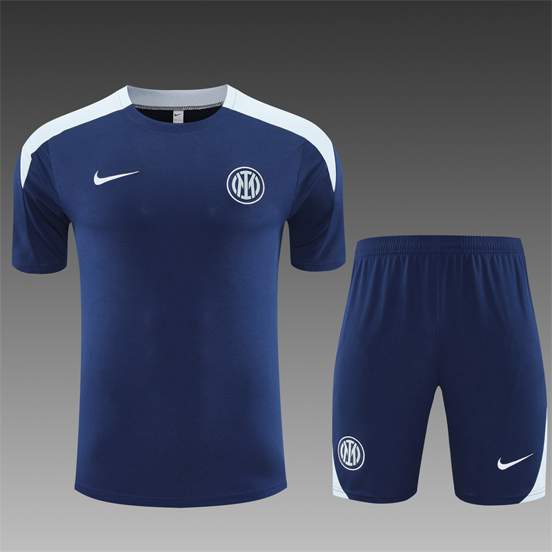 2025/2026 Inter Milan Training Wear Blue Set Shirt 1:1 Thai Quality