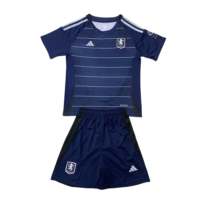 2024/2025 Aston Villa Third Away Football Shirt Kids Size 1:1 Thai Quality