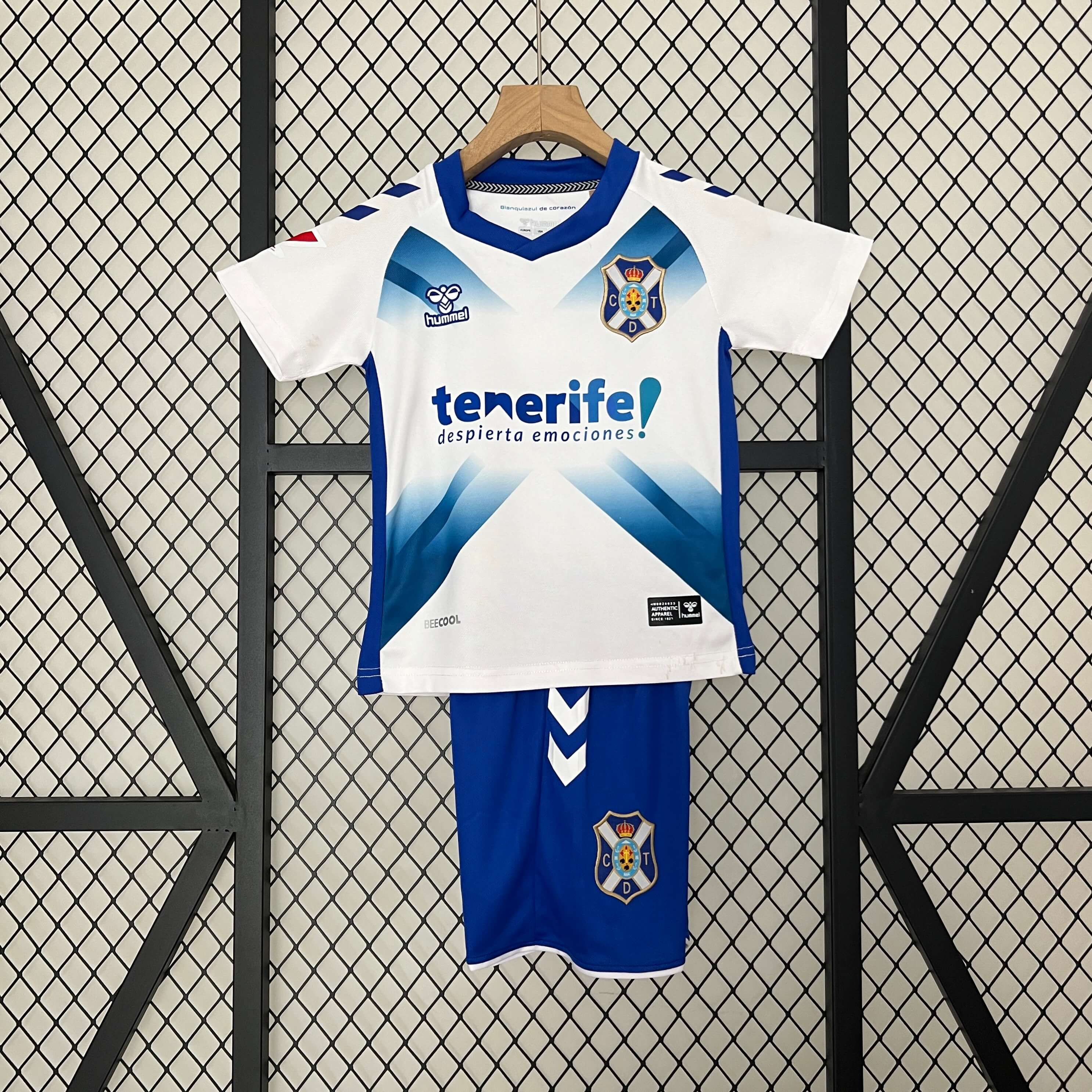 2024/2025 Tenerife Home Football Shirt Kids Size 1:1 Thai Quality