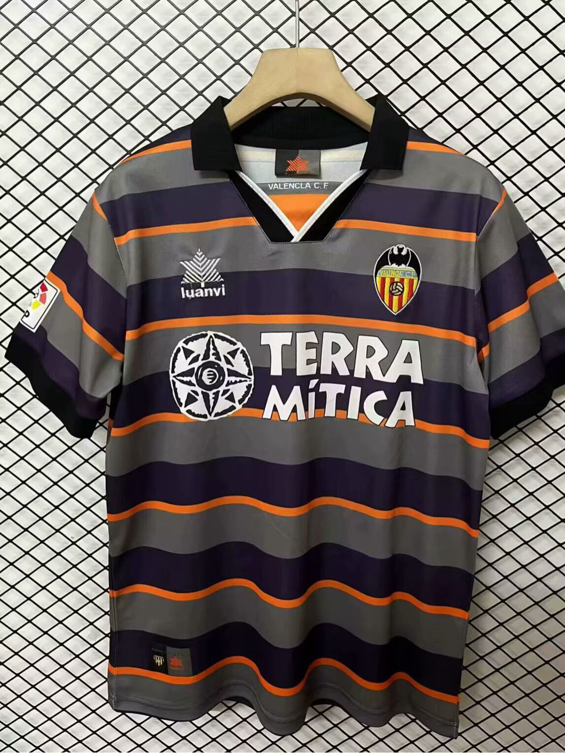 1999/2000 Valencia Away  Football Shirt 1:1 Thai Quality