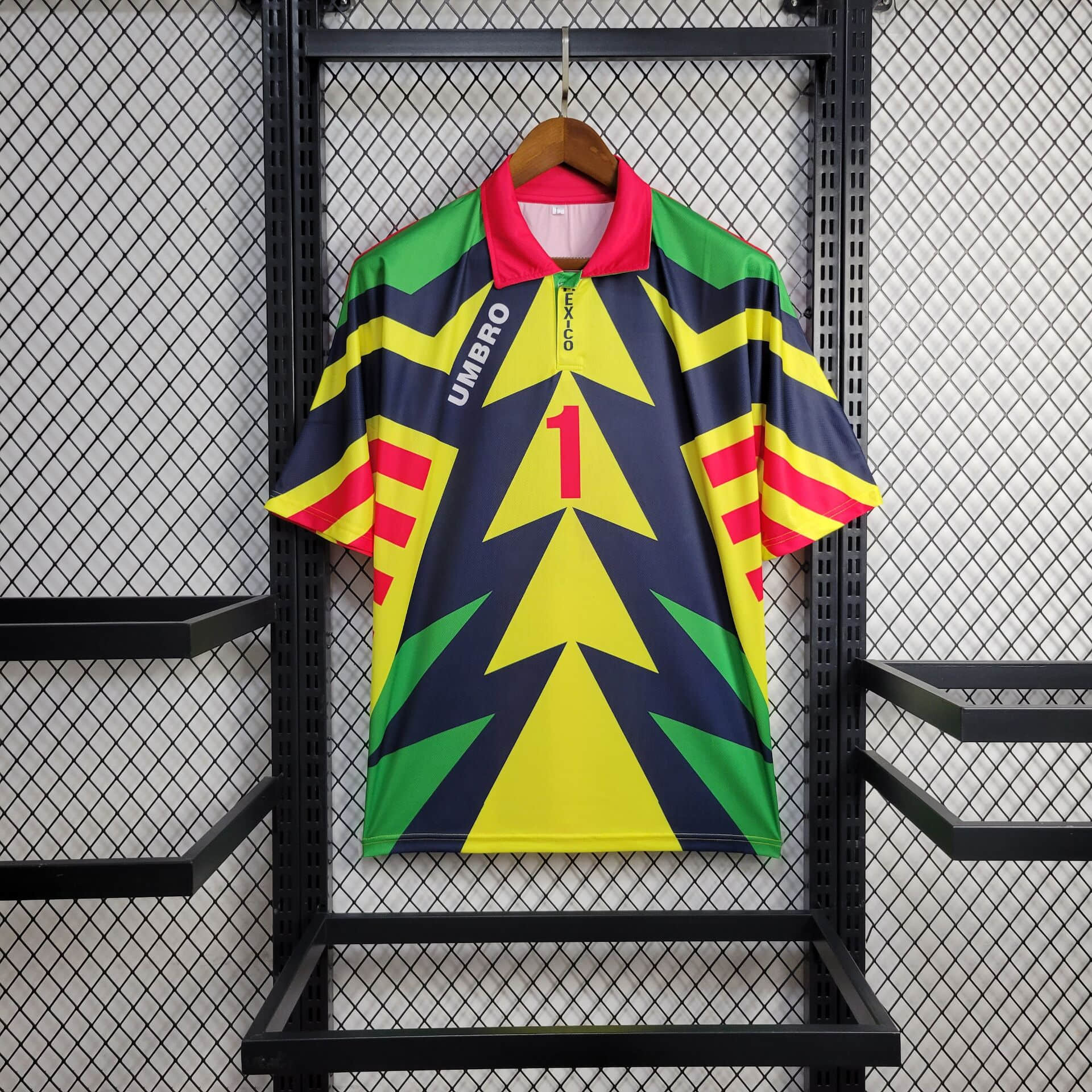 Retro Mexico Goalkeeper Football Shirt 1:1 Thai Quality