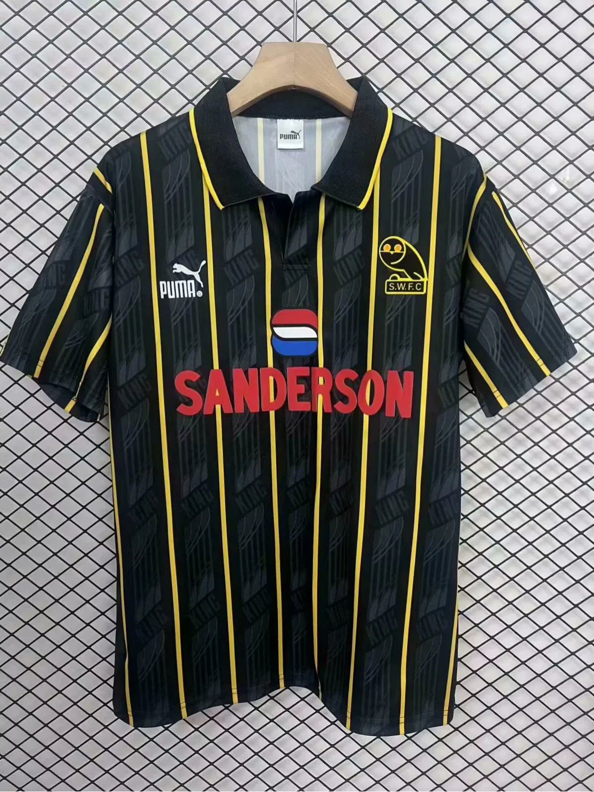 1993/1994 Retro Sheffield Wednesday Away Football Shirt 1:1 Thai Quality