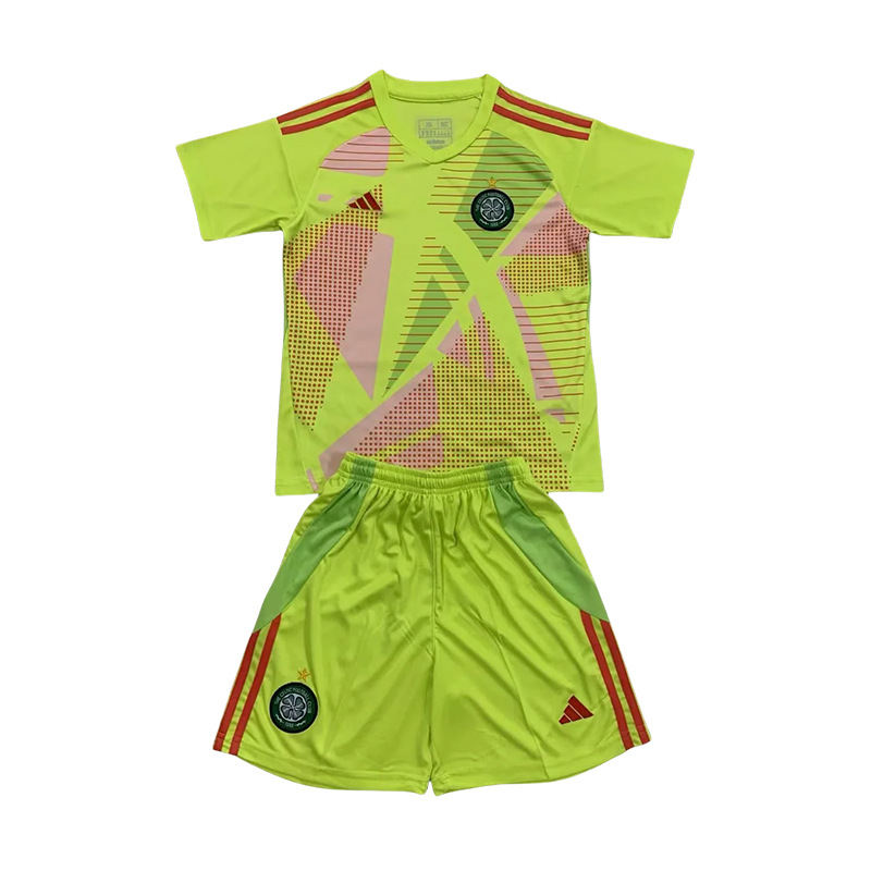 2024/2025 Celtic Goalkeeper Football Shirt Kids Size 1:1 Thai Quality