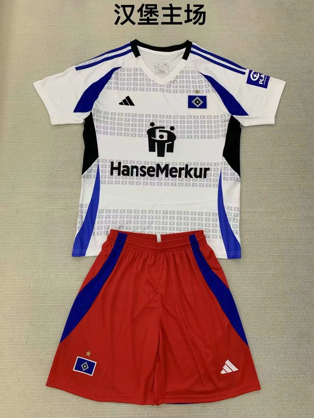 2024/2025 Hamburger SV Home Football Shirt Kids Size 1:1 Thai Quality