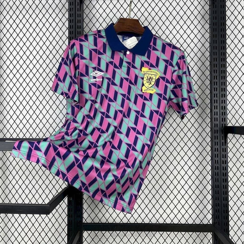 1988/1989 Retro Scotland Away Football Shirt 1:1 Thai Quality