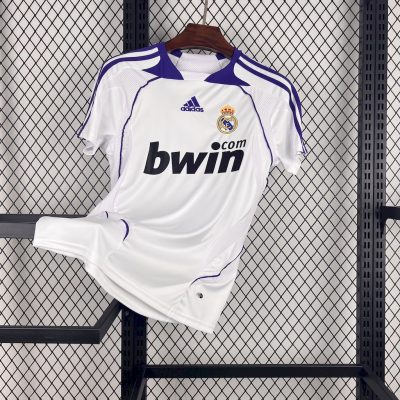 2007/2008 Retro Real Madrid Home Football Shirt 1:1 Thai Quality