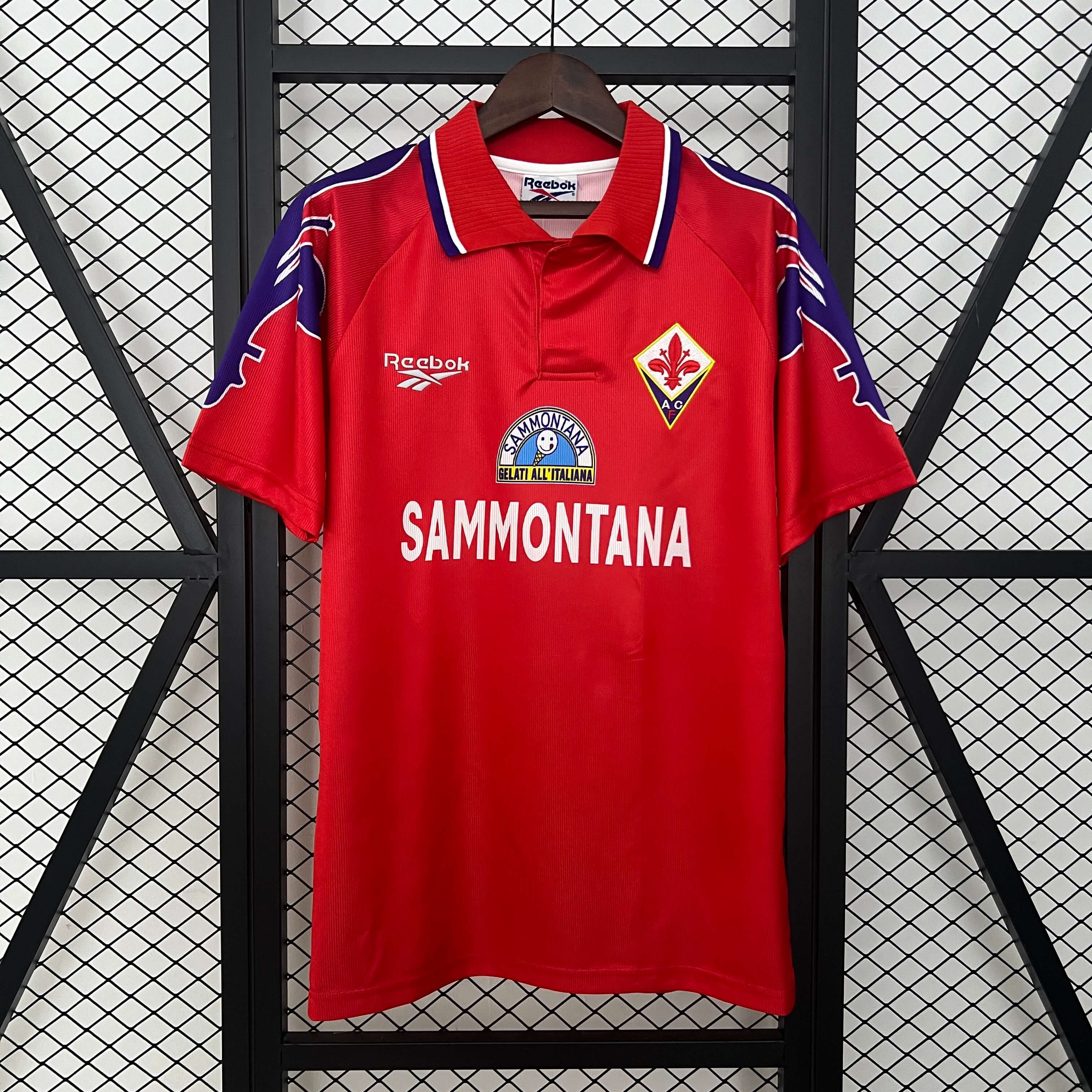 1995/1996 Retro Fiorentina Third Away Football Shirt 1:1 Thai Quality