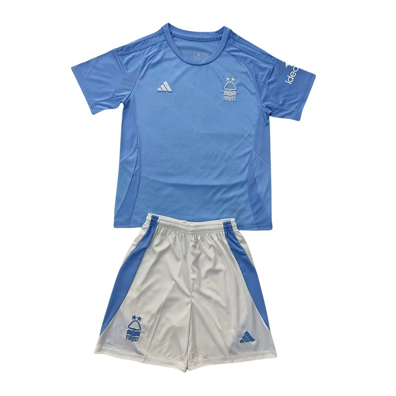 2024/2025 Nottingham Forest Third Away Football Shirt Kids Size 1:1 Thai Quality