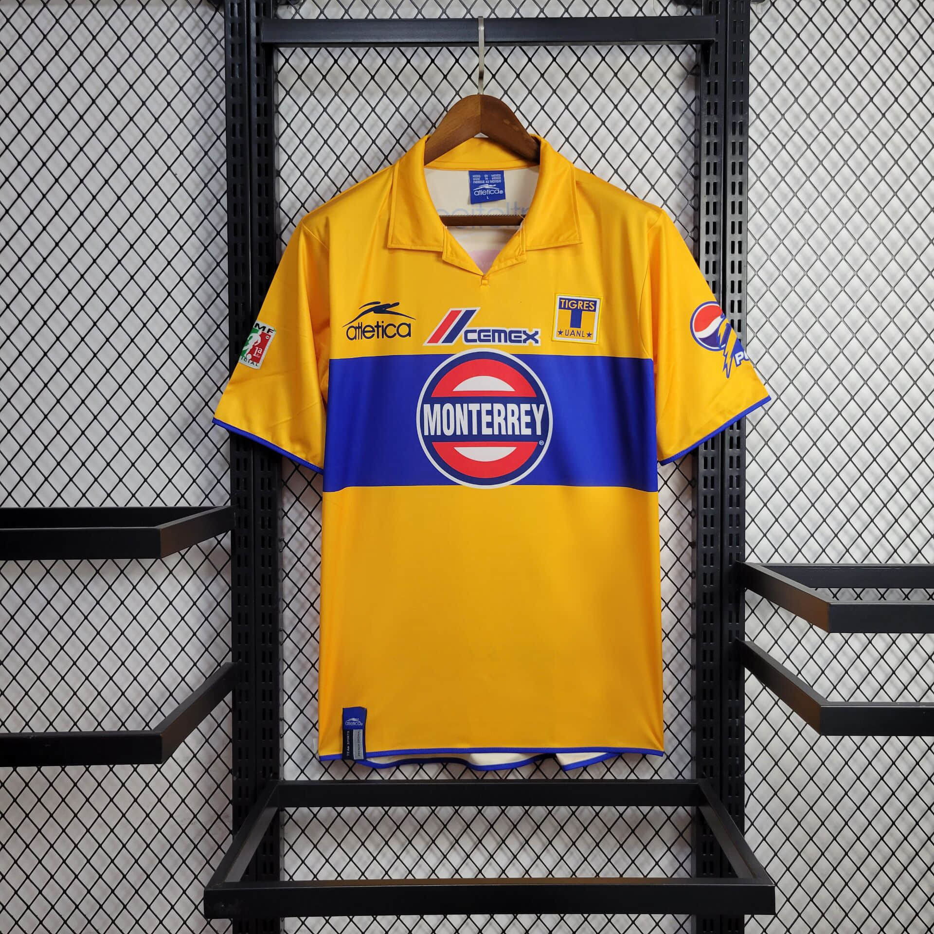 1999/2000 Retro Tigres UANL Home Football Shirt 1:1 Thai Quality