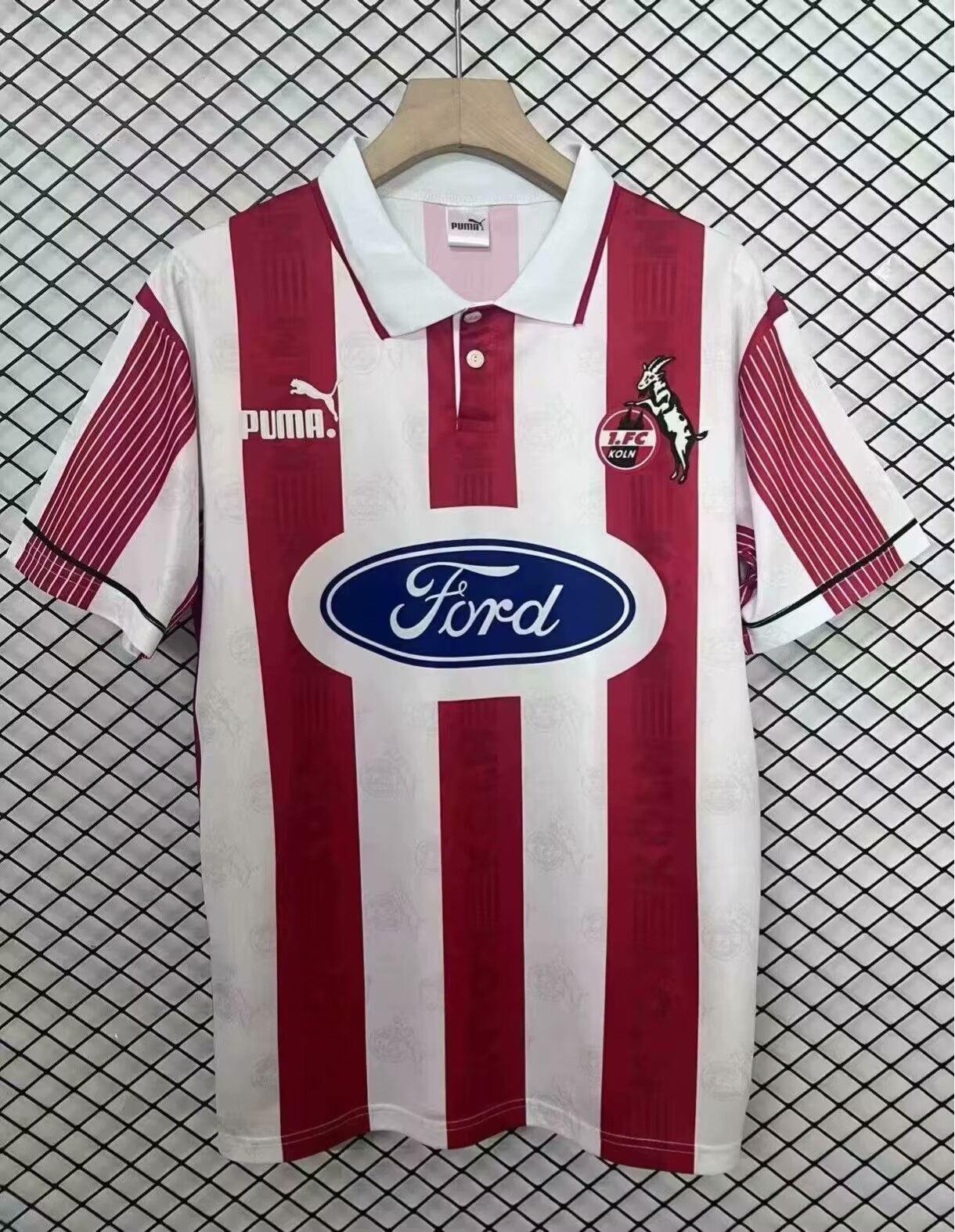 1995/1996 FC Köln Home Football Shirt 1:1 Thai Quality