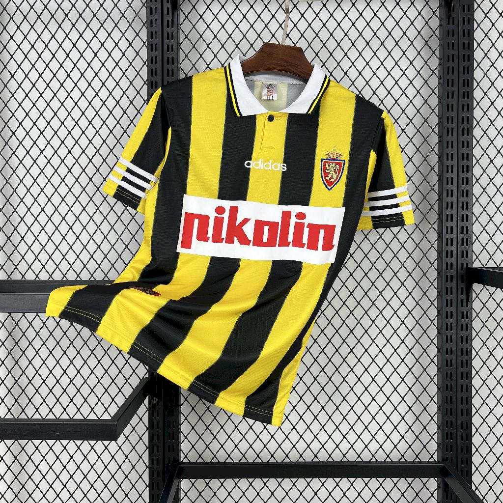 1996/1997 Retro Real Zaragoza Away Football Shirt 1:1 Thai Quality